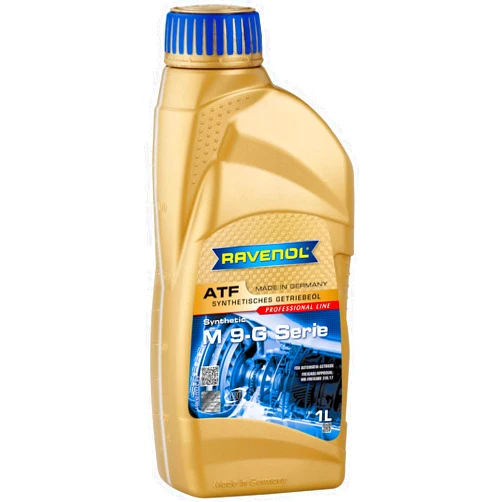 RAVENOL J1D2163-001 ATF (Automatic Transmission Fluid) - M 9-G Series Fluid MB 236.17 Approved (1 Liter)