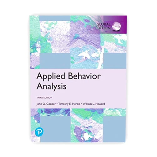 By John Cooper (Author), Timothy Heron (Author), William Heward (Author) & 0 more Applied Behavior Analysis 3rd Latest Edition John O. Cooper