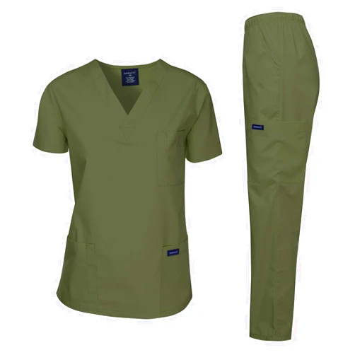 Dagacci Medical Uniform Dagacci Scrubs Medical Uniform Women and Man Scrubs Set Medical Scrubs Top and Pants