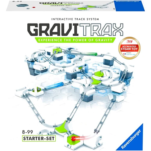 Ravensburger Gravitrax Starter Set Marble Run | STEAM Accredited Toy | Ideal for Kids Age 8 & Up | Perfect for Endless Indoor Family Activity | Ranked No.1 Marble Run System in The U.S.