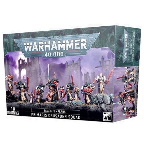 Games Workshop - Warhammer 40,000 - Black Templars: Primaris Crusader Squad