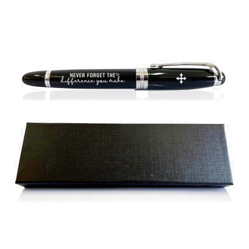 SUSZDOU Inspirational Gifts Pen, Thank You Gift, Never Forget the Difference You Make, Motivational Pens, Engraving Pen Gift, Leaving Gift, Coworker Gift, Retirement Gifts for Women Men Coworker Boss Friend