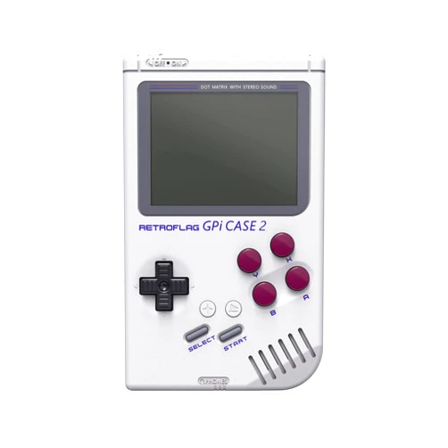 Retroflag GPi Case 2 for Raspberry Pi CM4, with 3.0” LCD and 4000mAh Li-on rechargeable battery, Type C charging port and Pi easy install with Carrying Bag