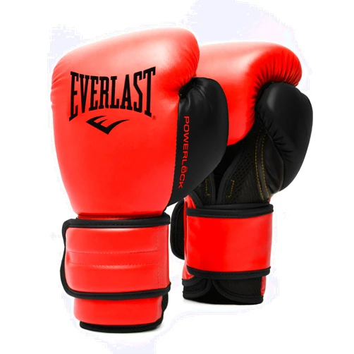 Everlast Powerlock 2 Hook & Loop Pro Training Gloves | Fight Training Gloves | Hook and Loop with Five-Layer Foam & Wrist Support | Heavy Bag & Fitness Training