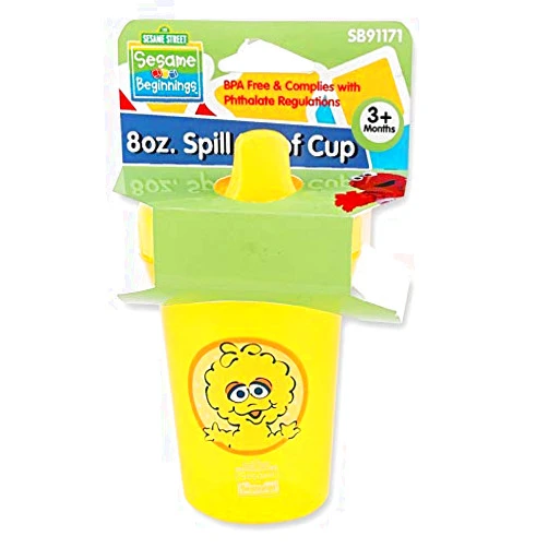 Sesame Street Sesame Beginnings Spill Proof Cup, 8 Ounce