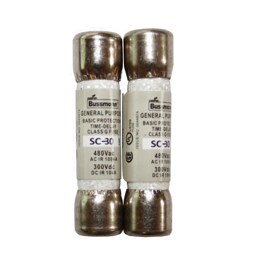 QSU SC-30 30 Amp Class G Time Delay Fuse (2 Pack) QSU