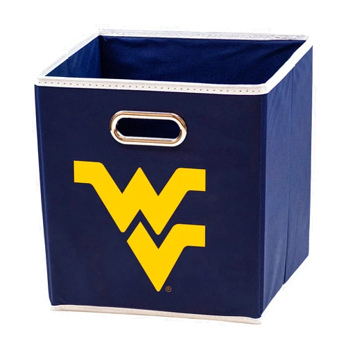 Franklin Sports NCAA College Team Fabric Storage Cubes Made to Fit Storage Bin Organizers (11x10.5x10.5)
