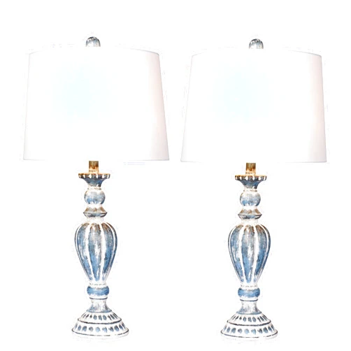 Cory Martin W-6244CAB-2PK Table Lamp, 29.5