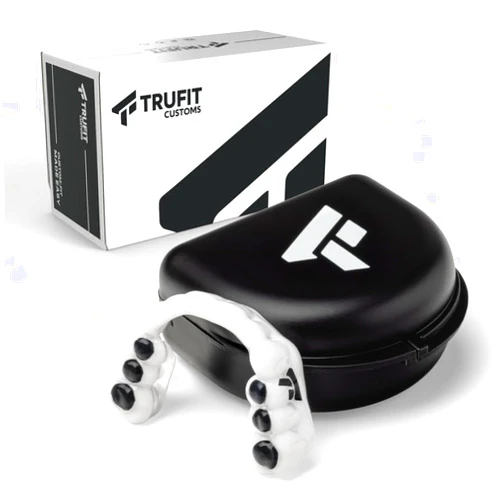 TRUFIT - Custom Sports Mouthguard, Football Mouth Guard, Custom Fit Mouth Guard, Boxing, Lacrosse, Hockey, MMA, Football, Dental Mouthpiece, Adult & Youth, Durable, BPA-Free, Slim, Comfortable Fit