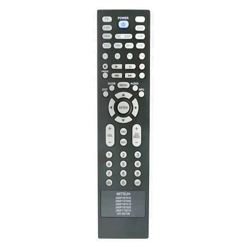 ALLIMITY New 6in1 Replaced Remote Control Fit for Mitsubishi TV sub Remote 290P187A10 290P187020 290P175010 290P187010 290P137030