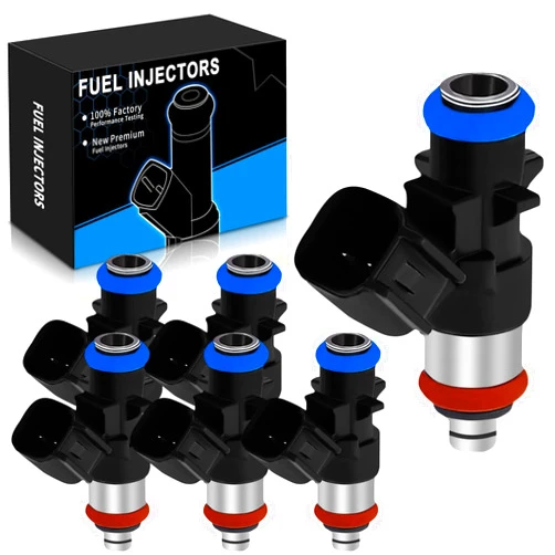 SZKAIDAG Fuel Injectors 0280158233 Fits For:-Jeep Wrangler Grand Cherokee 2011 2012 2013 2014 2015 2016 2017 For:-Dodge Charger For:-Ram ProMaster For:-Chrysler 200 300, FJ1147 05184085AC 62410 (6Pcs)