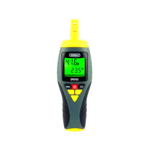 General Tools EP8703 Calibratable Multi-Function Digital Psychrometer