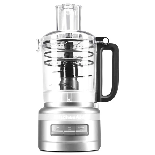 KitchenAid KFP0919CU 9 Cup Plus Food Processor, Contour Silver