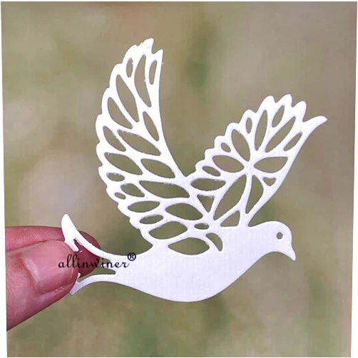 VUBICHI Peace Dove Bird Metal Cutting Dies Stencils for DIY Scrapbooking Decorative Embossing Handcraft Die Cutting Template