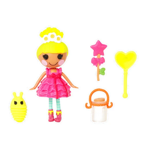 Lalaloopsy Mini Doll - Pix E. Flutters with Mini Pet Firefly, 3
