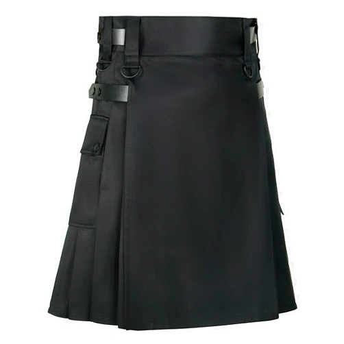 Usthirit Mens Kilt Scottish Tartan Kilt Highland Casual Kilt for Men