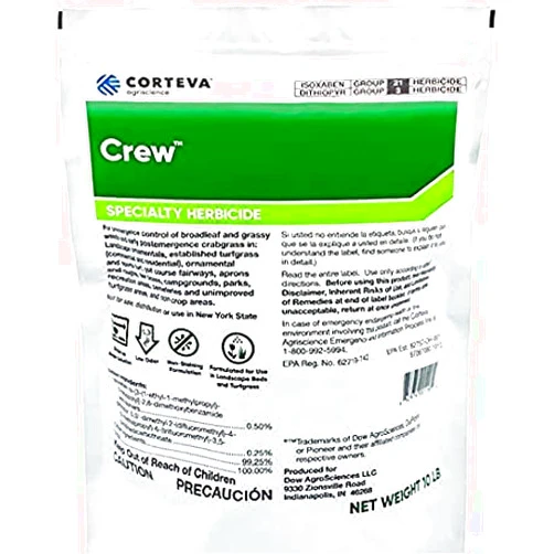 Corteva Crew Specialty Herbicide, 10 LB BAG, Granules, Broad-spectrum, Turfgrass, Landscape Beds, Non-crop Areas