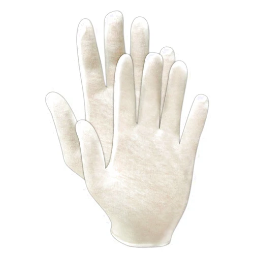 Magid Glove & Safety 650 Magid Touch Master Cotton Inspection Gloves, Lightweight, Ladies (Fits Medium), White, Ladies (Fits Medium) (Pack of 12)