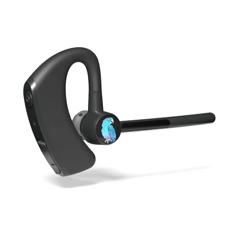 BlueParrott M500-XT Mono Bluetooth Wireless Noise-Cancelling Headset, Intelligent Dual Mic, 11-Hour Talk Time, Black
