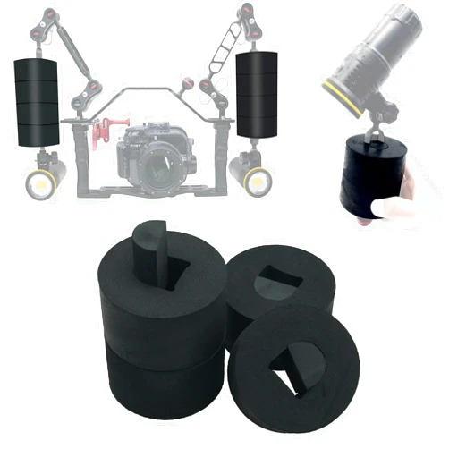 Nitescuba FAXS Jumbo Float Kit Buoyancy Underwater Float for Ultralight/INON/Sea&Sea Arms/WEEFINE/MINIFOCUS Arms