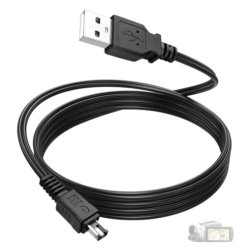 Zosvoses CA-110 AC Power Adapter Compatible with Canon VIXIA HF R800 R700 R600 R500 R400 R300 R200 R62 R60 R52 R50 R42 R40 R32 R30 R21 R20 M500 M52 M50, LEGRIA HF R206, R26 Camcorders, 4ft