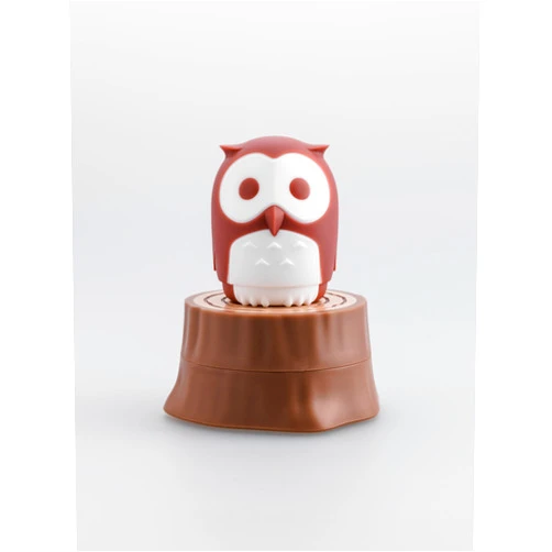 IThinking Huku with Trunk Owl Shaped Portable Screwdriver with Extension Bar, Maroon (ITK-OW9002-M)