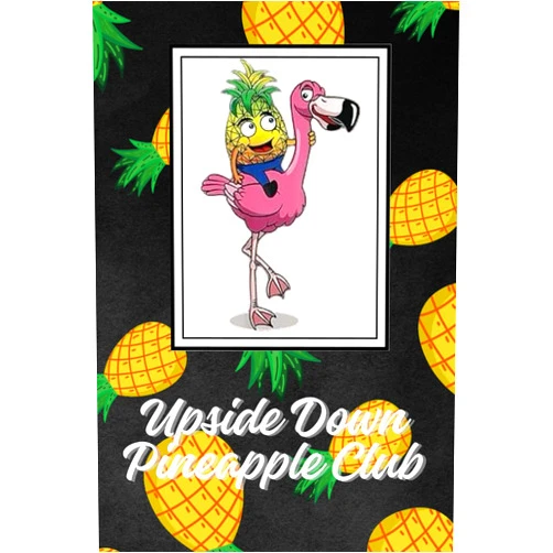 The Happy Hour Momma Upside Down Pineapple Club with Flamingo: Swingers, Adult Humor, Upside Down Pineapple and Flamingo, Notebook, Journal 6x9, 120 Lined Pages