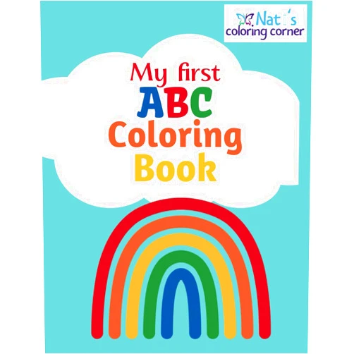 Natalie Sierra My First ABC coloring book: Nati's Coloring Corner