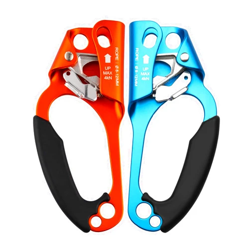 Paliston Climbing Hand Ascender for Rock Climbing Arborist (Right and Left) for 8~12 mm Rope