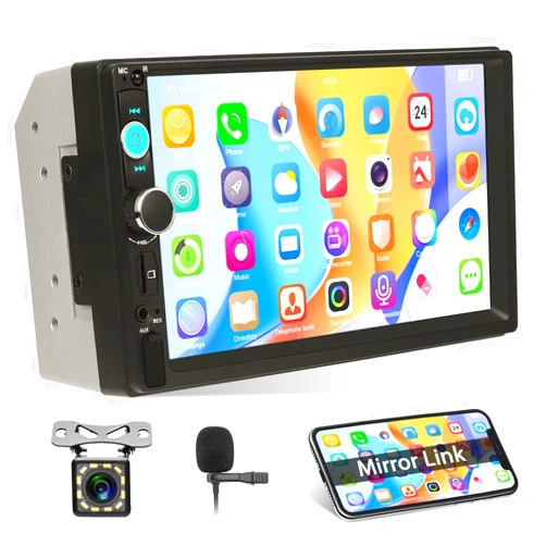 Motorsi Bluetooth Hands-Free Car Stereo, 7