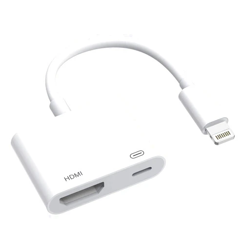Veetone [Apple MFi Certified] Lightning to HDMI Adapter for iPhone to TV, 1080P Lightning to Digital AV Adapter Sync Screen Connector Cable for iPhone 14 13 12 11 Pro Max XS XR X 8 7 to HDTV Projector Monitor