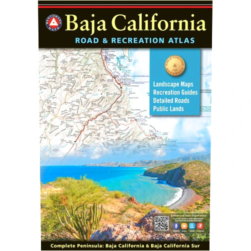 By Benchmark Maps (Author, Editor, Illustrator) Baja California Road and Recreation Atlas - 2nd Edition, 2024 (Benchmark)