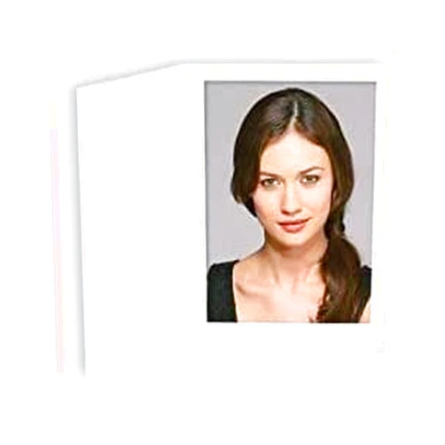 MALELO AND COMPANY Cardboard Photo Folder Frame 4x6 - Pack of 50 - White