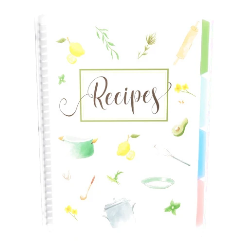 SOLIGT Recipe Book to Write in Your Own Recipes, 8.5