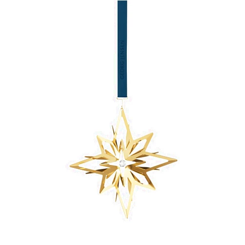 Georg Jensen 2024 Christmas Mobile Ornament in 18kt Gold-Plated Brass