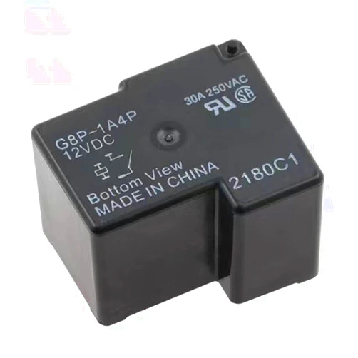 CILQUE G8P-1A4P 12VDC 30A 250VAC 4Pins Relay for Dryer, Fully-Sealed PCB with Soldering Sucker Pump, Perfect for PC Board or Panel-Mounted Applications and Solving F01 Code Issues