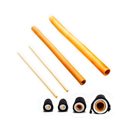 OnVisit 2PCS Solid Facial Massage Bamboos and 2PCS Hollow Bamboo Roller Stick Sets Warm Bamboo Therapy Full Body Guasha SPA Massage Tool Set at Home/Professional Massage Studio Relax Muscles