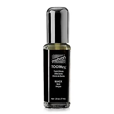 Mehron Tooth Fx Tooth Black Special Effects Makeup. 0.25 Fluid Ounces