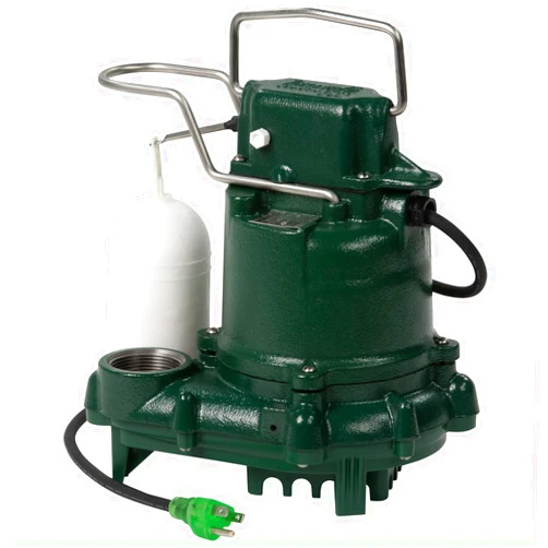 Zoeller M53 Mighty-mate Submersible Sump Pump, 1/3 Hp