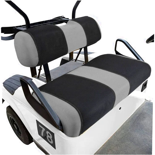 YUWEIDG0769 Golf Cart Front Seat Cover for Club Car DS 2000.5 and Up, Durable Polyester Fabric Club Car DS Seat Cover, Breathable Washable