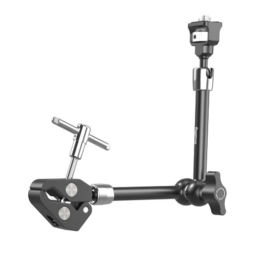 SMALLRIG 11 Inch Magic Arm with Crab-Shaped Clamp, Arm with 1/4