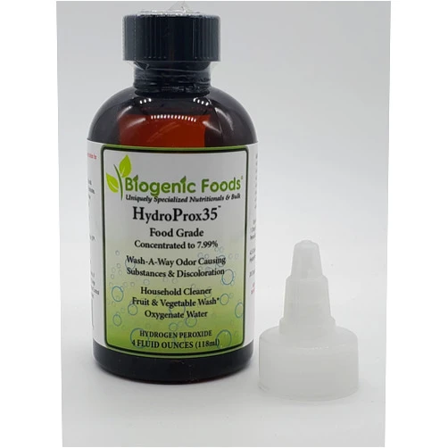 Biogenic Foods HydroProx35® - 8% Pure Food Grade Hydrogen Peroxide