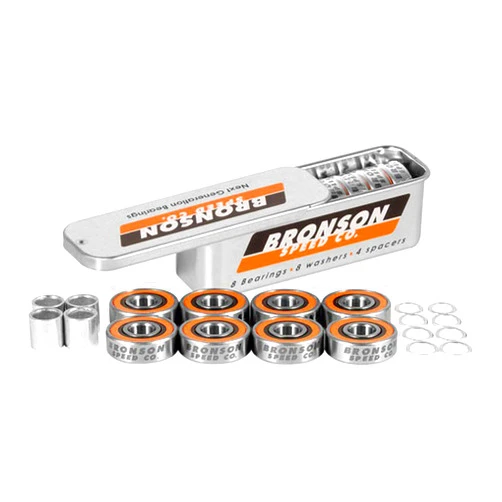 BRONSON SPEED CO. G3 Skateboard Bearings - Set of 8