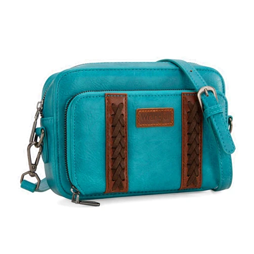 Montana West Wrangler Crossbody Bag for Women Shoulder Purse Small Multi Pocket Crossover Bag with Adjustable Strap
