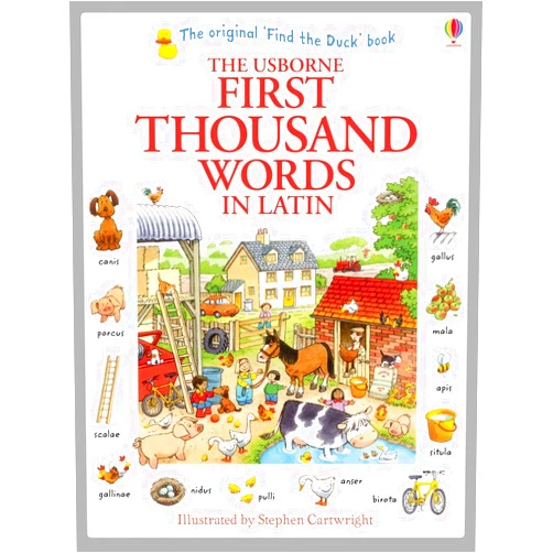 Heather Amery First Thousand Words in Latin