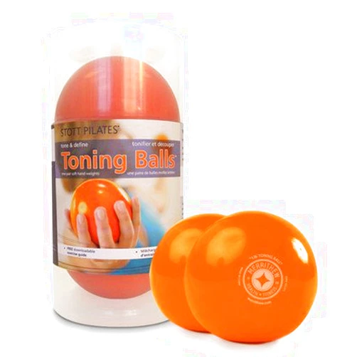STOTT PILATES Toning Ball, Two-Pack