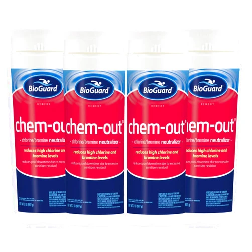 BioGuard ChemOut (2 lb) (4 Pack)