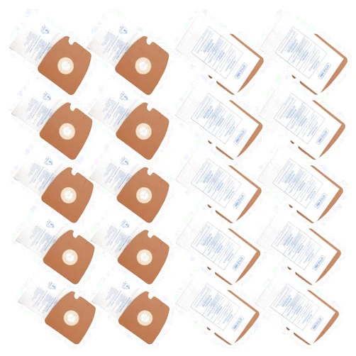 Ying-ti 20Pcs Replacement for Eureka 3670 & 3680 MM Vacuum Bags,and Replacement Vacuum Bags Part # 60295, 60296, 60297