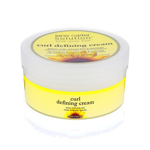 Jane Carter Solution Curl Defining Cream (6oz) - Reduce Frizz, Nourish, Lightweight