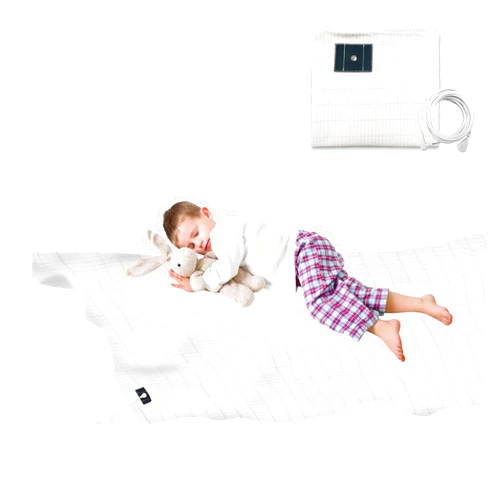 LAXVAPIU Grounding Crib Sheet Organic Cotton Grounding Sheets for Baby Crib Bedding 27 x 52 Inches Silver Fiber Grounded Sheets with Grounding Cord